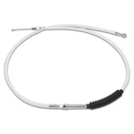 71" 180CM Chrome Braided Clutch Cable For Harley Dyna Softail Low Rider Fxdr/s. Fixed Price $66.99.