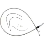 Magnum Alternate Length Polished Stainless Quick Connect Braided Upper Clutch Ca. Fixed Price $117.30.