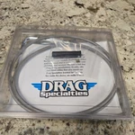 Drag Specialties 0651-0113 Alternative Length Braided Idle Cable. Fixed Price $49.00.