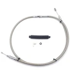 Stainless Braided Clutch Cable For 87- 06 Big Twin Softail Dyna Touring 86- 20. Fixed Price $51.59.