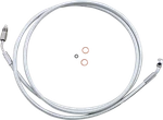 Magnum 74" Hydraulic Clutch Line 10MM Banjo Sterling Chromite Harley Fl Abs. Fixed Price $128.96.
