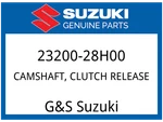 Suzuki Oem Part 23200-28H00 Camshaft, Clutch Release. Fixed Price $103.57.
