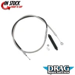 Drag Specialties 0652-1490 High-efficiency Braided Stainless Steel Clutch Cable. Fixed Price $99.86.