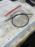 Nos Yamaha New Oem Clutch Cable 1975 LS100 336-26335-10-00 #bin X. Fixed Price $15.99.