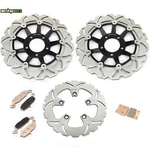 Front Rear Brake Rotors Pads For Suzuki 99 00 01 Katana 98-02. Fixed Price $185.16.