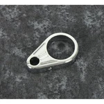 Bikers Choice Chrome 1/4"" Slotted Clutch Cable Clamp - 61104. Fixed Price $16.99.