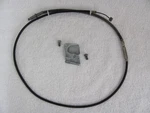 1974 Kawasaki 90CC G3SSD Clutch Cable W/lower Cover: 54011-061 & 14076-005. Fixed Price $25.00.