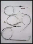 Honda CA160 Brake Throttle Speedometer Clutch Cable Grey Complete Set. Fixed Price $46.00.