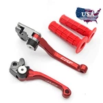For Honda CRF250R CRF450R CRF250X CRF450X Cnc Brake Clutch Levers Dirt Bike Red. Fixed Price $29.99.