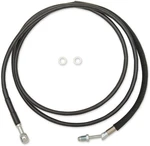 Drag Specialties Black Vinyl Coated Hydraulic Clutch Line +8IN. 0661-0058. Fixed Price $90.25.