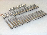 Honda FX650 SLR650 Vigor FMX650 Engine Covers 33PC Stainless Allen Bolt Kit. Fixed Price $20.72.