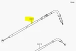 Kawasaki Oem Complete Clutch Cable Vulcan 650 54011-0590. Fixed Price $40.56.
