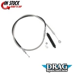 Drag Specialties 0652-1490 High-efficiency Braided Stainless Steel Clutch Cable. Fixed Price $99.86.