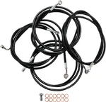 Choppers LA-8320C08B Clutch Cable Mini Ape Hanger Handlebars Black Vinyl 12. Fixed Price $121.12.