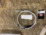 Braided Steel Idle Cable 37" Harley Softail Dyna Sportster Touring 1988 Cv Carb. Fixed Price $34.95.