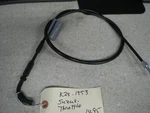 Nos Parts Unlimited Throttle Cable For Suzuki K28-1553. Fixed Price $11.99.