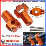 For 125 SX/690 Enduro - Pair 28MM(1 1/8") Handlebar Risers Mounts Clamps. Fixed Price $26.08.