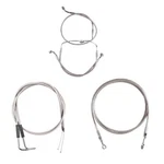 Stainless +6" Line Bsc Kit 2001-2006 Harley Screaming Eagle Models W/cruise. Fixed Price $352.36.