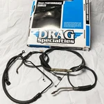 Drag Specialties Throttle & Clutch Cables, Front Brake Line For Harley Sportster. Fixed Price $40.00.