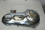 89-93 Harley Softail Dyna Oem Chrome Outer Primary Cover Clutch Housing Scraped. Fixed Price $85.00.