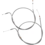 Barnett Stainless Steel Throttle Cable Standard Harley Softail 96-00 306-96SC-DS. Fixed Price $59.99.