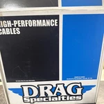 Drag Specialties 0652-1427 High-efficiency Black Vinyl Clutch Cable. Fixed Price $65.00.