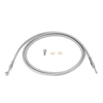 Braided Hydraulic Clutch Line For Harley Cvo Road King Glide 12"-14" Apes. Fixed Price $35.09.