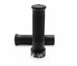 Single Cable Pull Throttle Assembly 1" Black - Jackhammer Grips Harley Chopper. Fixed Price $32.95.