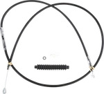 Drag Specialties High-efficiency Black Vinyl Clutch Cable 76" Harley 0652-2371. Fixed Price $82.99.