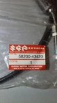Suzuki 58200-43420 Cable, Clutch Genuine Oem New. Fixed Price $18.99.