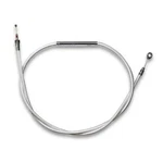 Magnum Sterling Chromite Braided 74" Plus + 12 Clutch Cable For Harley Flh 2007. Fixed Price $137.28.