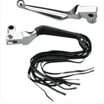 Drag DS-243063 Fringed Leather Lever Clutch Brake Hand Covers Harley. Fixed Price $25.00.