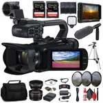 Canon XA60 Professional Uhd 4K Camcorder + Monitor Mic 2 64GB. Fixed Price $2649.95.