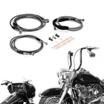 16"-18" Handlebar Hydraulic Clutch & Brake Lines For Harley Flhx Flht 14-16 Abs. Fixed Price $118.99.