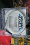 Drag Specialties 34.5" Stainless Braided Idle Cable Harley Davidson 0651-0122. Fixed Price $61.23.
