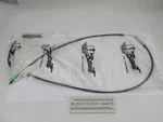 Barnett Nos High-efficiency Black Vinyl Clutch Cable 101-30-10047-06. Fixed Price $81.99.