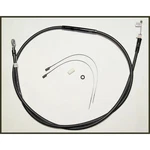 Magnum Black Pearl Braided 76" Plus + 14 Clutch Cable For Harley Flh 08-13. Fixed Price $131.36.