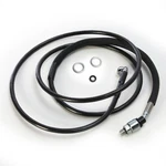 Drag Specialties Black Vinyl Hydraulic Clutch Line +10 In. 0661-0018. Fixed Price $88.53.