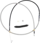 Drag Specialties High-efficiency Clutch Cable 74" Braided Stainless Steel 065.... Fixed Price $102.99.
