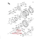 Kawasaki ZRX1200R 2001-2005 Release-assy-clutch 13231-1072 Hydraulic Piston Diy. Fixed Price $97.83.