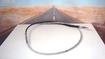 Clutch Cable Braided Bright Chromite Ii Magnum 65" Fits Harley Flh Flt Xl A3. Fixed Price $43.20.
