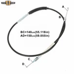 140CM Black Vinyl 55"CLUTCH Cable Fit For Harley Sportster XL883 1200 2011-2015. Fixed Price $25.99.