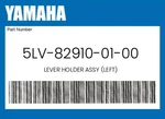 Yamaha Genuine Lever Holder Assy (left) 5LV-82910-01-00. Fixed Price $14.18.
