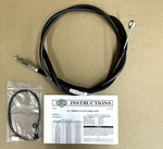 Harley-davidson Diamondback Clutch Cable Black Dyna Stfl 38977-10A Oem. Fixed Price $80.00.