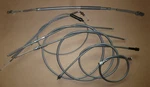 Honda Sl 350 K1 K2 Motosport Cable Set Throttle Brake Clutch Speedo Tacho Long. Fixed Price $159.00.