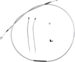 Magnum Redesigned Alt. Length Scii Clutch Cable 59-1/4" #3225-59 Harley Davidson. Fixed Price $128.05.