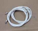 Nos Vintage Bicycle Brake Cables Pair White. Fixed Price $8.95.