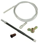 Clutch Cable Kit, Compatible With Vw Type Transporter/bus 1950-1959 & 1962-67. Fixed Price $33.95.