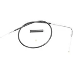 Drag Specialties 4331900B Black Throttle Cable 32 1/2" For Harley Dyna Sportster. Fixed Price $39.73.