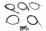 Yamaha RD350 Complete Cable Kit 5PC Throttle Clutch Brake Speedo Tacho. Fixed Price $38.99.
